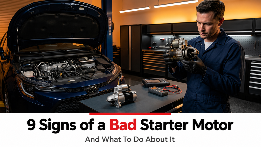 9 Signs of a Bad Starter Motor (And What to Do About It)