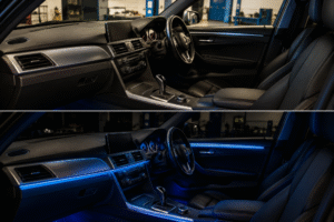 Before and After How an Ambient Interior Upgrade Transforms Your Cabin