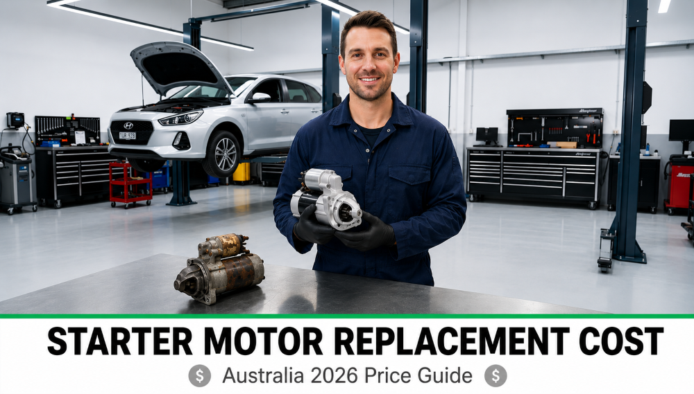 How Much Does It Cost to Replace a Starter Motor in Australia? (2026 Price Guide)