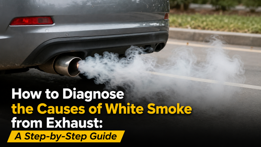 How to Diagnose the Causes of White Smoke from Exhaust: A Step-by-Step Guide