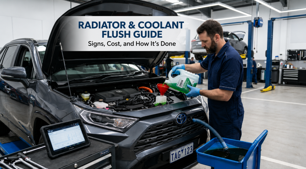 Radiator & Coolant Flush Guide Signs, Cost, and How It's Done